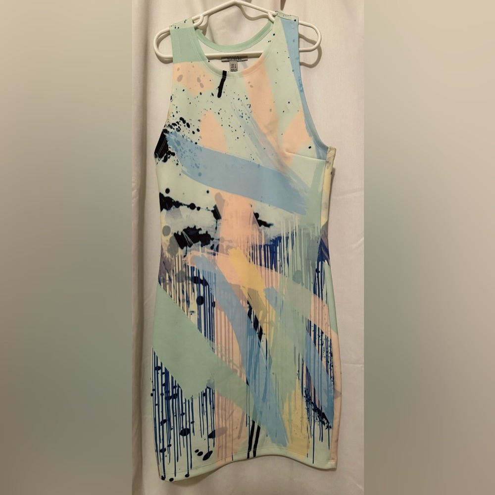 Zara fitted mini dress fits xs